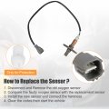 Uxcell Front Car Oxygen Sensor For Toyota Land Cruiser Base 4 5l L6 Gas 1995 No 89465-69115