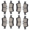 Aintier Automotive Replacement Brake Pads Front Rear Fit For Pontiac Solstice 2006-2009 For Saturn Sky 2007-2010