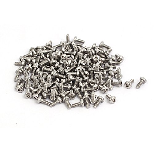 Uxcell M2x5mm 304 Stainless Steel Button Head Torx Screws Fasteners 150pcs