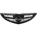 Front Grille Assembly For Mazda 6 2009 2010 2011 2012 2013 Textured Black Plastic Shell And Insert Gs3l50712e Ma1200181