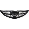 Front Grille Assembly For Mazda 6 2009 2010 2011 2012 2013 Textured Black Plastic Shell And Insert Gs3l50712e Ma1200181