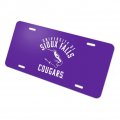 University Of Sioux Falls Cougars Logo Novelty Metal Vanity Tag License Plate