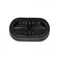 Flyshop 20pcs Black Double-sided Oval Rubber Grommets Plug For Holes Synthetic Cable Protection 13 X 27 Mm 1 2 1-1 16