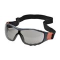 Elvex Go-specs Ii Hybrid Safety Glasses With Goggle Anti-fog Lens Gray 