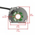 Caltric Stator Compatible With Ktm 200 Sx 200sx Sx200 Sx-200 2003 2004 50339004000