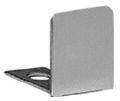 Crl Brushed Nickel End Cap For 3 8 Deep U-channel 10 Pack 