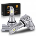 Alla Lighting Newest 6000k Xenon White Led Hb4 9006 Fog Lights Bulbs 5200lms Xtreme Super Bright 5530-smd 12v Upgrade 
