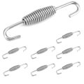 8 Pack Stainless Steel Motorcycle Muffler Exhaust Pipe Springs Swivel Hook Anti Binding Design 68mm 2 68 In 