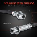 A-premium Rear Side Brake Hydraulic Hose Compatible With Select Lexus And Toyota Models Gx460 2010-2013 Gx470 2003-2009 4runner