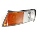 Corner Light Pair For Mercury Grand Marquis 1998 1999 2000 2001 2002 Driver And Passenger Side Set Clear Amber Lens 