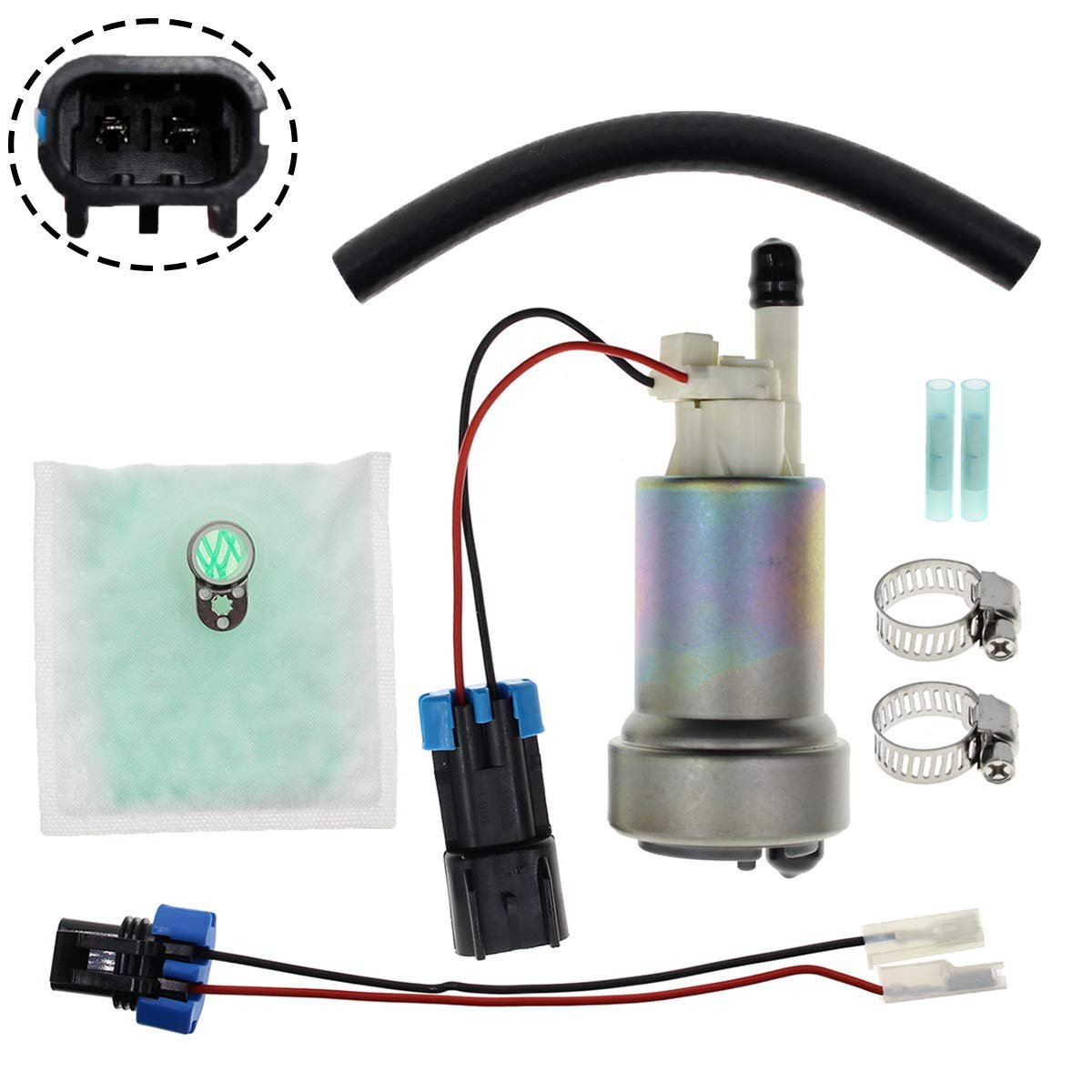 F90000274 450lph E85 Racing Fuel Pump Install Kit For 92-00 Honda Civic
