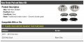 Rear Ceramic Brake Pad And Rotor Kit Compatible With 2010-2013 Kia Soul