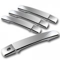 Eparts Mirror Chrome Plated Abs Side Door Handle Trim Cover Cap Fit For 2008 2013 Nissan Rogue 