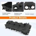 Engine Valve Cover With Gasket Left And Right Side 5184068an Replacement For Jeep Grand Cherokee Dodge Avenger Challenger