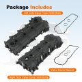 Engine Valve Cover With Gasket Left And Right Side 5184068an Replacement For Jeep Grand Cherokee Dodge Avenger Challenger