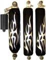 Black Tribal Shock Covers Vps For Kawasaki Kfx80 Cover 