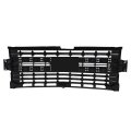 Antuko Front Bumper Upper Grille Black Grill Replacement For 2019 2020 2021 Silverado 1500