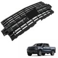 Antuko Front Bumper Upper Grille Black Grill Replacement For 2019 2020 2021 Silverado 1500 