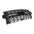 Antuko Front Bumper Upper Grille Black Grill Replacement For 2019 2020 2021 Silverado 1500