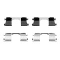 Disc Brake Hardware Set For Mercedes Benz Sprinter 3500 2010 2024 Front Position Alx Pau Df 340 63062 Cla6 Black Standard Style 