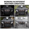 Sautvs Front Panel Bumper With Light Cover Plate For Polaris Sportsman 400 450 500 600 700 800 X2 2005-2010 Accessories Replace