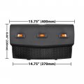 Sautvs Front Panel Bumper With Light Cover Plate For Polaris Sportsman 400 450 500 600 700 800 X2 2005-2010 Accessories Replace