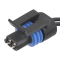 Engine Oil Temperature Sensor Connector For Chevy K1500 K2500 K3500 1990 To 1998 Plastic Female Blade Terminal