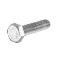 M12-1 75 X 50mm Left Hand Hex Head Bolt 304 Stainless Steel Reverse Fully Threaded Fastener Screws Bolts For Machinery 