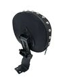 Studded Fully Adjustable Drivers Backrest For 00-10 Yamaha V-star 1100 Classic Round 