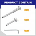 Uxcell 20 Pairs Invisible Cable Railing Kit 1 8 Swage Tensioner And Terminal Hidden T316 Stainless Steel Hardware For 2 X2 4 X4