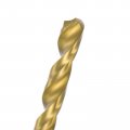 Uxcell High Speed Steel Straight Shank Twist Drill Bit Fully Ground Titanium Coated 2 9mm Diameter 34mm Total Length 12mm 24