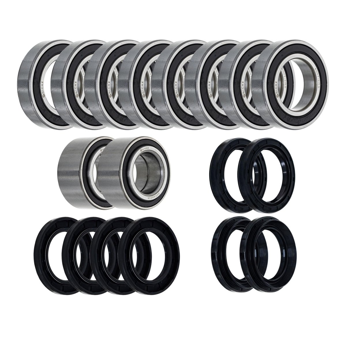 Niche Wheel Bearing Seal Set For Arctic Cat 500 6007-2rs