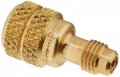 Protech 87-ad87 1 2-20 Unf Female X 4 Sae Male Adapter With Core Depressor 