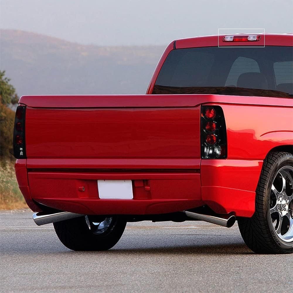 Led 3rd Rear Brake Light Cargo Lamp For Chevy Silverado Gmc Sierra 1500 2500 3500 1999 2006 Red Lens Clear Housing Waterproof