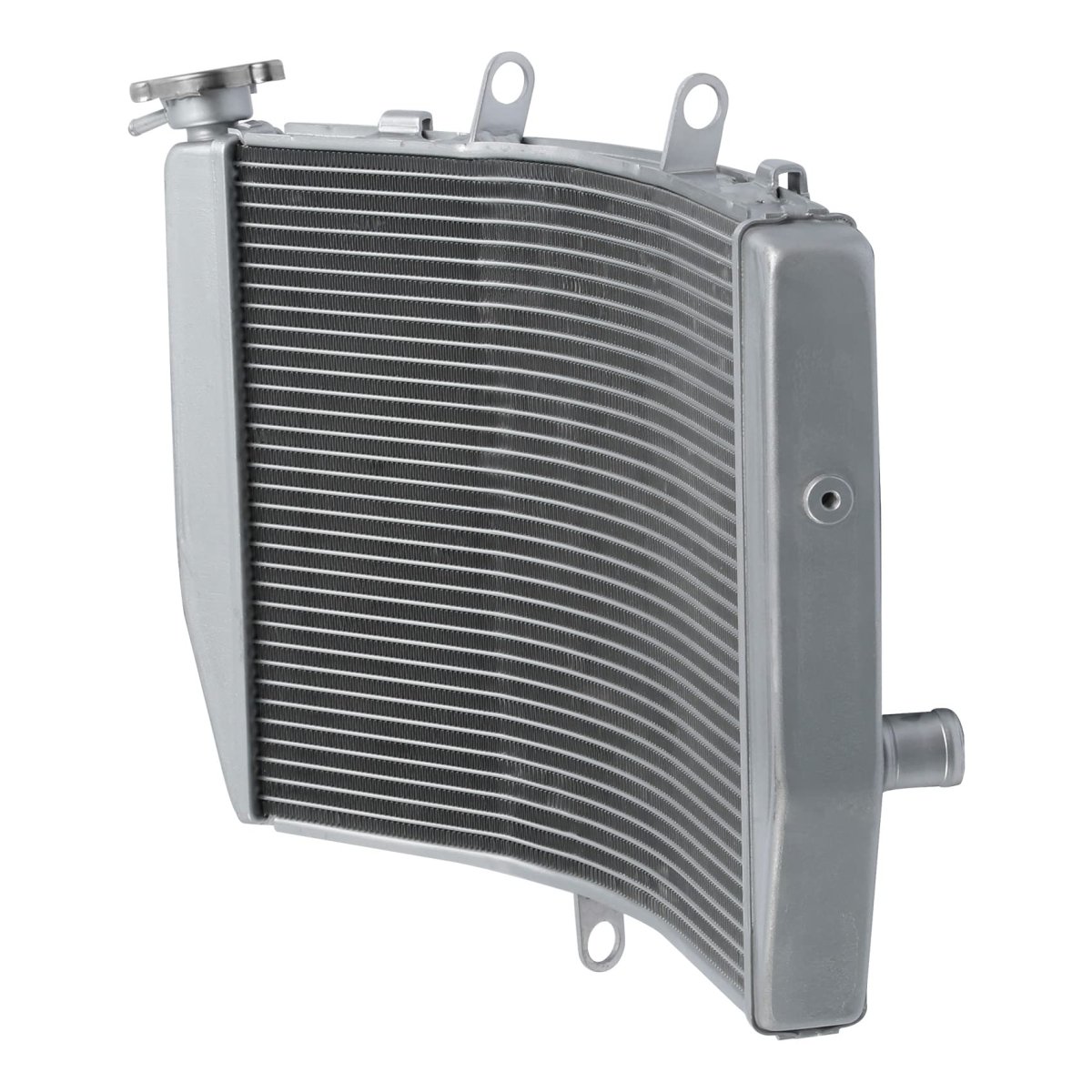 Aluminum Radiator Engine Cooling For Kawasaki Ninja Zx-6r Zx6r 2009-2012 Black Aftermarket Replacement Part