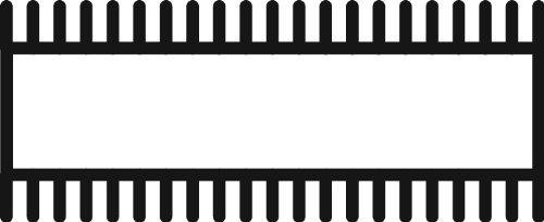 Grobet Swiss Pattern File Pillar Regular 6 Inch Cut