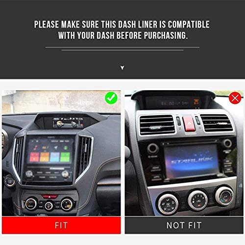 Dashboard Mats For Subaru Forester Accessories 2019-2024 Crosstrek 2018-2023 Impreza Car Interior Silicone Material Dash Pad