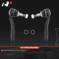 A-premium 2 X Front Outer Tie Rod Ends Compatible With Bmw 525i 04-07 528i 08-10 530i 535i 545i 04-05 550i 745i 745li 750i