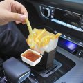Blueshyhall 2 Pcs French Fry Holder For Car Holds Fries Sauce And More Universal Drink Beverage Fast Food Phone Mount