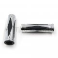 Httmt For H-d Softail Cross Bones Deuce Rocker Motorcycle 1 Inch 25mm Diamond Style Hand Grips Handle Bar P N Mt081-1 -cd