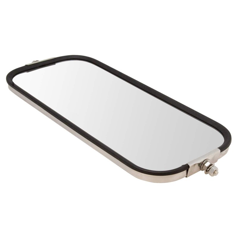 Door Mirror Set West Coast Style Manual Adjustment For 1989-2011 Freightliner Fld120