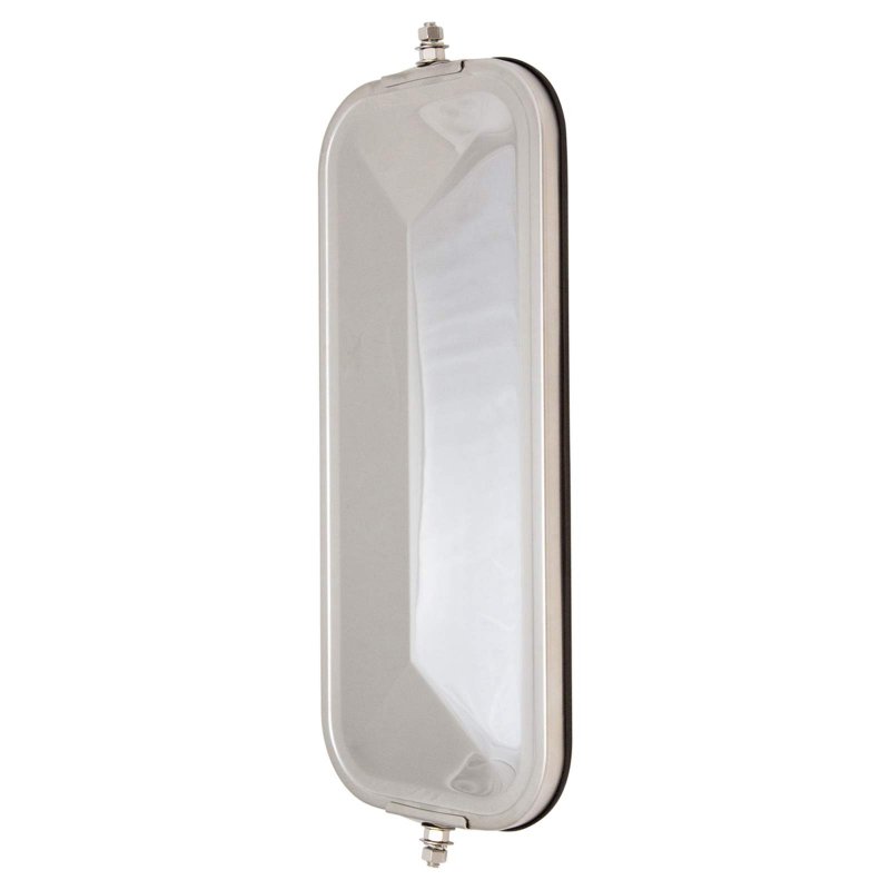Door Mirror Set West Coast Style Manual Adjustment For 1989-2011 Freightliner Fld120