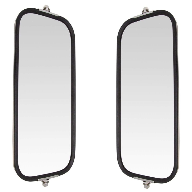 Door Mirror Set West Coast Style Manual Adjustment For 1989-2011 Freightliner Fld120