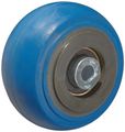 Rwm Casters Signature Premium Rubber Wheel Precision Ball Bearing 400 Lbs Capacity 4 Dia 2 Width 2-7 16 Plate Length 