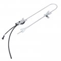 A-premium Electric Power Window Regulator With 2-pin Motor Compatible Kenworth T600 1999 2000 2001 2002 2003 2004 Front Left