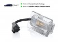 Ultra Bright Led Upgrade Kit For Tesla Model 3 4 Piece White Light Set Footwell Trunk Frunk And Door Puddle Lights