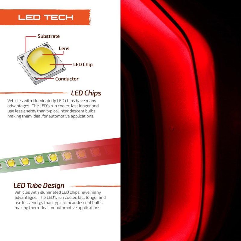 Akkon Fit 2018-2021 Gmc Terrain 18-21 Denali Halogen Led Outer Tail Light Right Passenger Taillamp Assemmbly