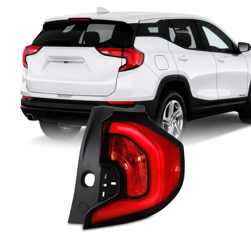 Akkon Fit 2018-2021 Gmc Terrain 18-21 Denali Halogen Led Outer Tail Light Right Passenger Taillamp Assemmbly