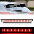 Auto Dynasty Full Led 3rd Third Brake Light For 2014-2019 Nissan Rogue Rear Center Cab Cargo Lamp High Mount Stop Chrome 