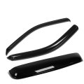 Chevy Colorado Gmc Canyon Regular Cab 2pcs Window Deflector Rain Guard 38 Sun Roof Visor Dark Smoke 
